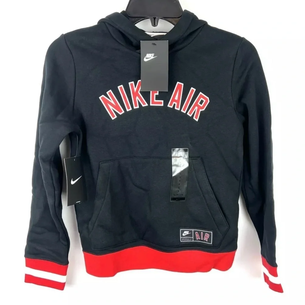 Nike Boy’s Black/Red Hoodie Size Small